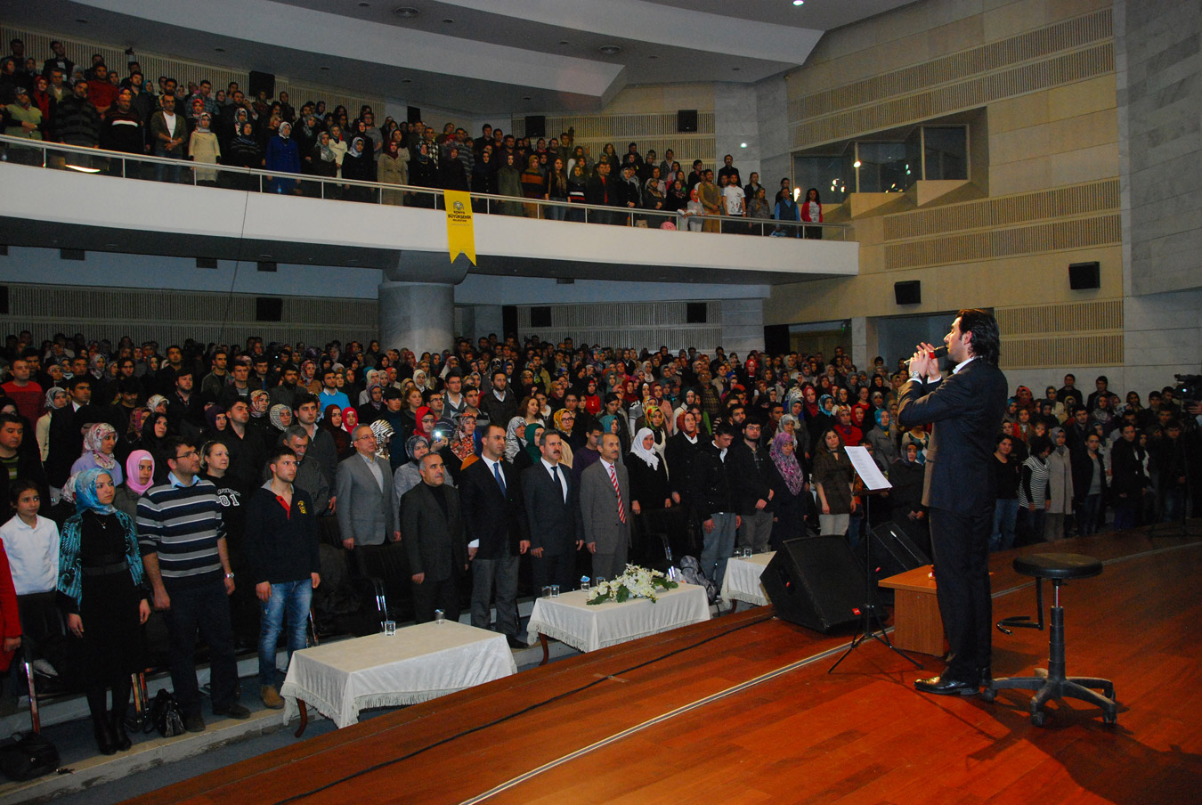 İstiklal Marşı Etkinliklerine Serdar Tuncer Konuk Oldu