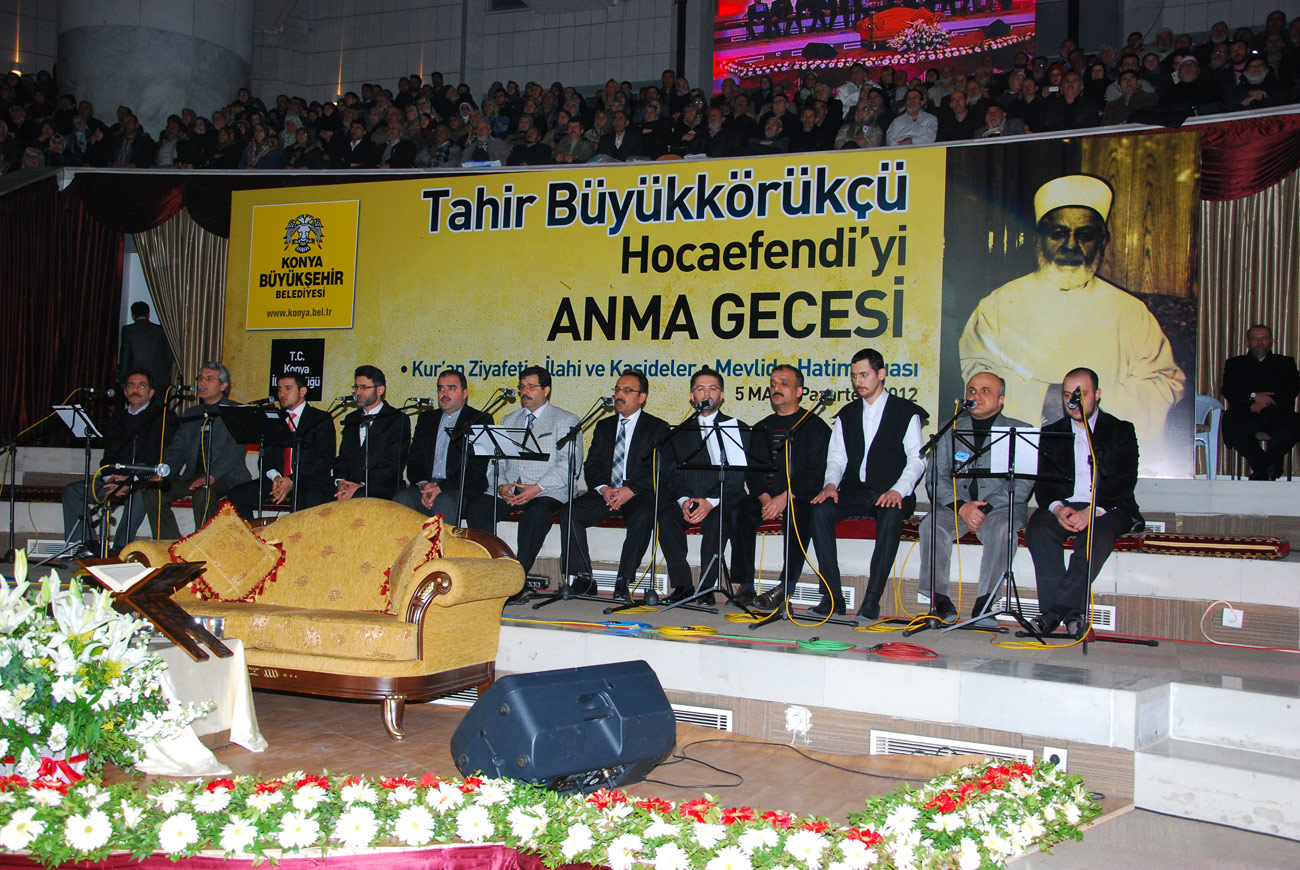 Tahir Büyükkörükçü Hocaefendi Anıldı