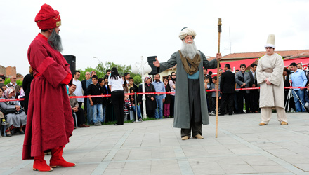 Hz. Mevlana ve Ailesini Temsili Karşılama Programı