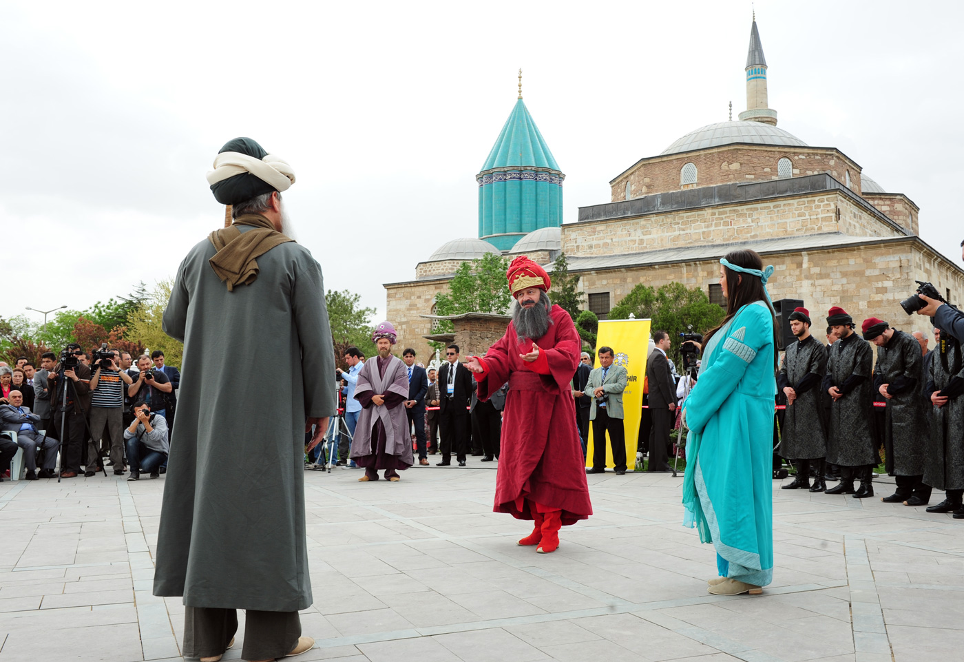 Hz. Mevlana ve Ailesini Temsili Karşılama Programı