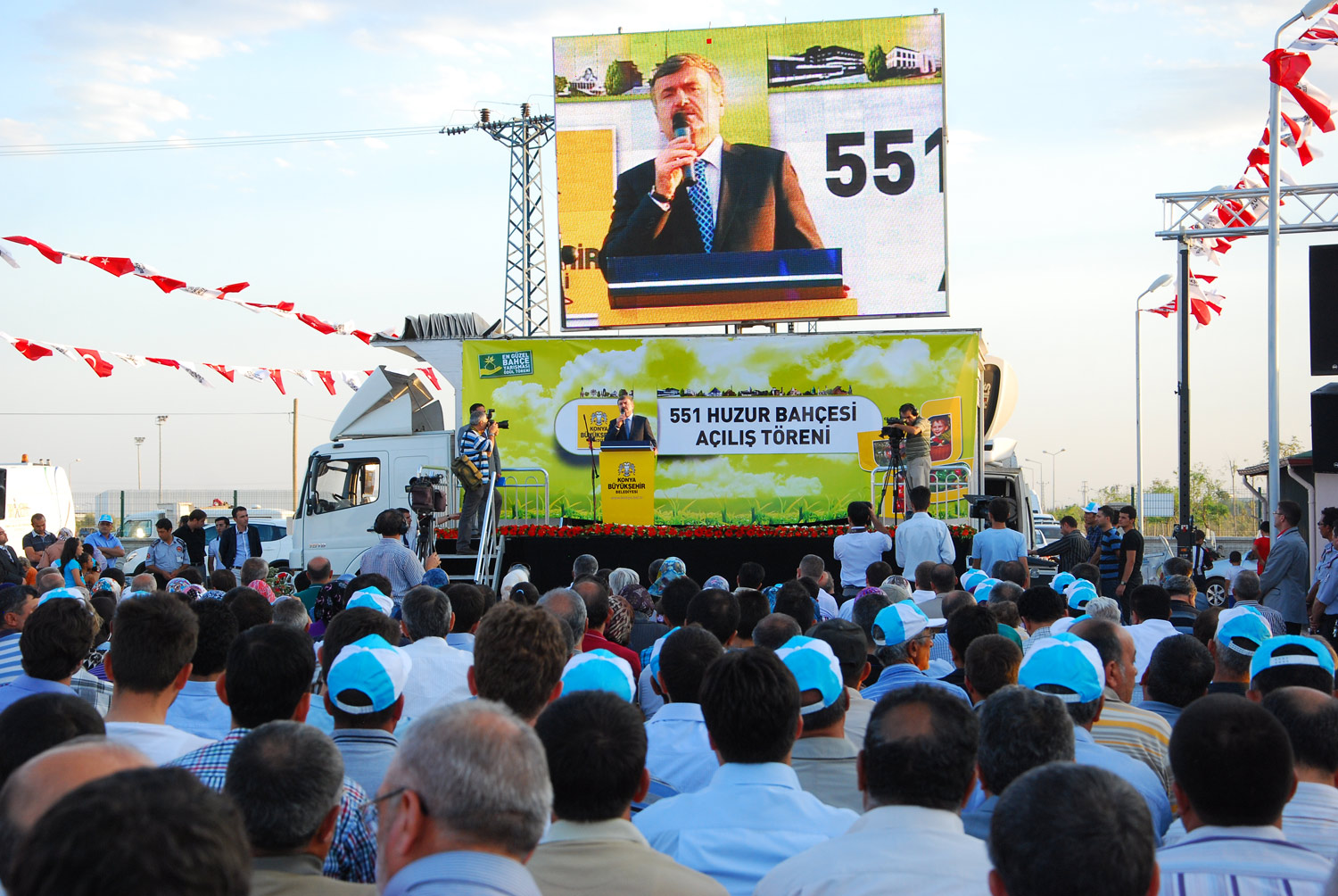 Kayacık Huzur Bahçeleri'nin Açılışı Yapıldı