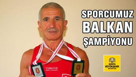 Sporcumuz Balkan Şampiyonu Oldu