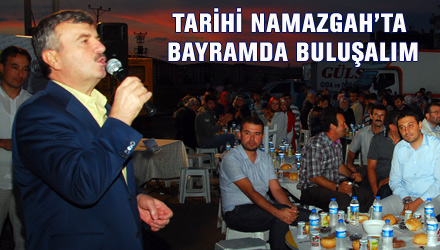 Bayramda Tarihi Namazgah'ta Buluşalım