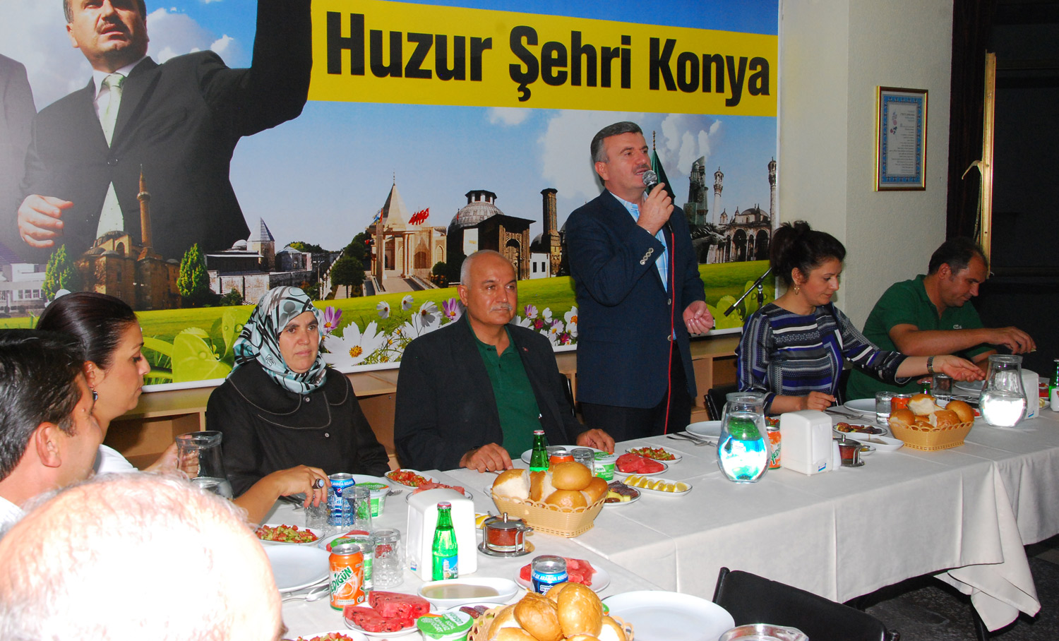 İlk İftarda Şehit Yakınları ve Gaziler Buluştu