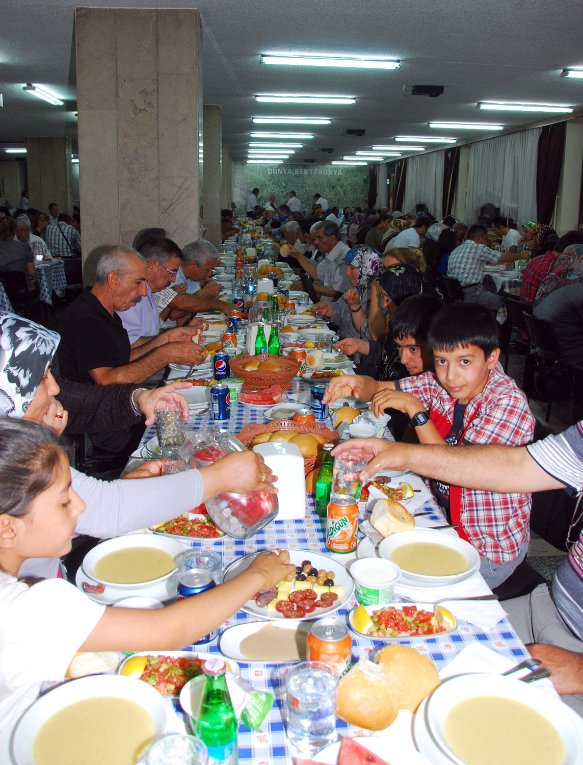 İlk İftarda Şehit Yakınları ve Gaziler Buluştu