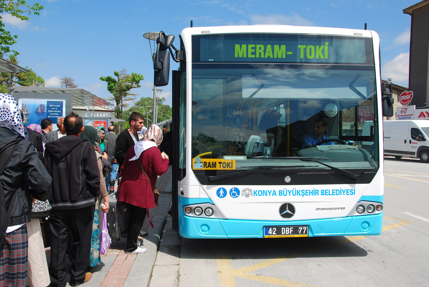 Meram TOKİ'ye Ekspres Seferler Başlıyor