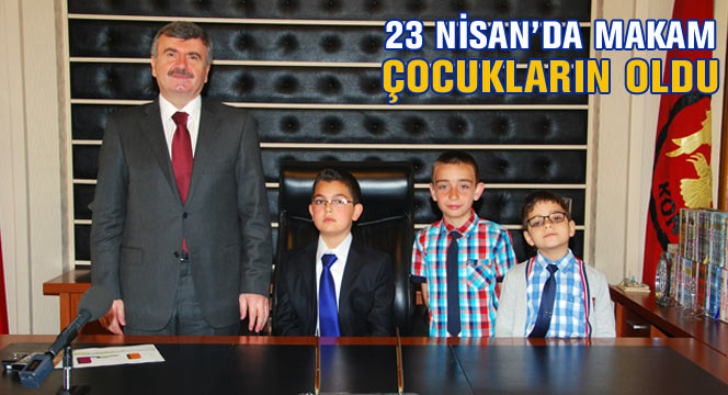 23 Nisan'da Temsili Başkan Hüseyin Onur Mayda Oldu