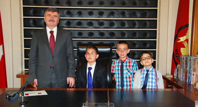 23 Nisan'da Temsili Başkan Hüseyin Onur Mayda Oldu