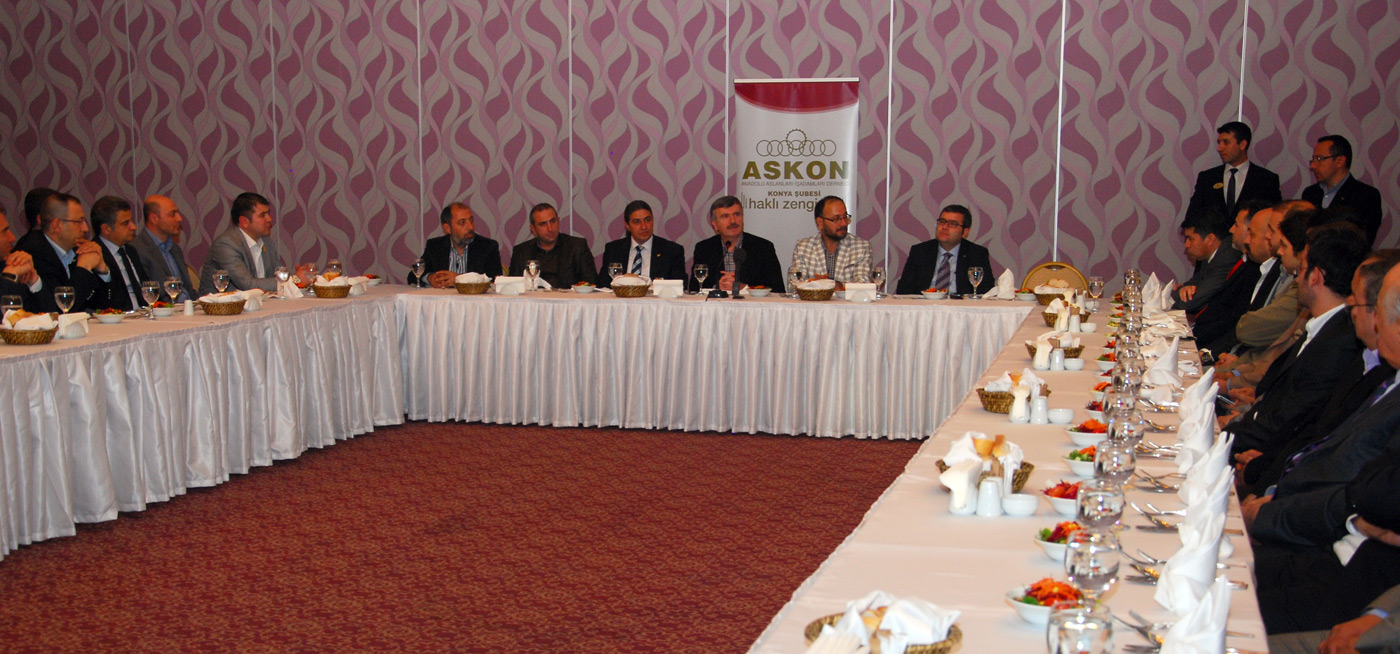 Başkan Akyürek, ASKON Üyesi İş Adamlarıyla Buluştu