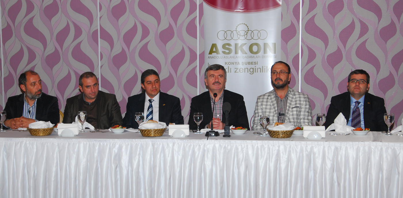 Başkan Akyürek, ASKON Üyesi İş Adamlarıyla Buluştu