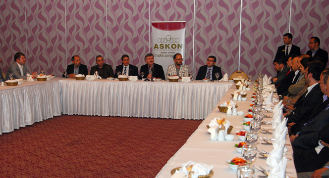 Başkan Akyürek, ASKON Üyesi İş Adamlarıyla Buluştu