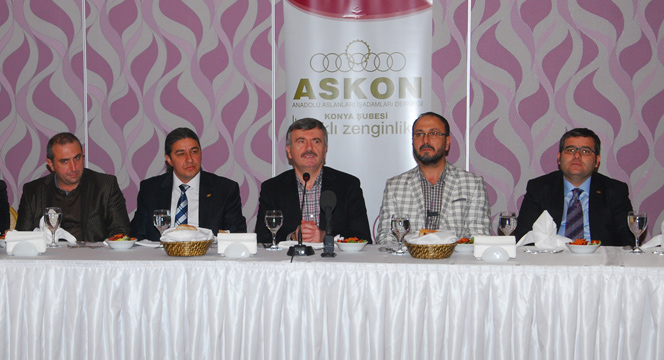 Başkan Akyürek, ASKON Üyesi İş Adamlarıyla Buluştu