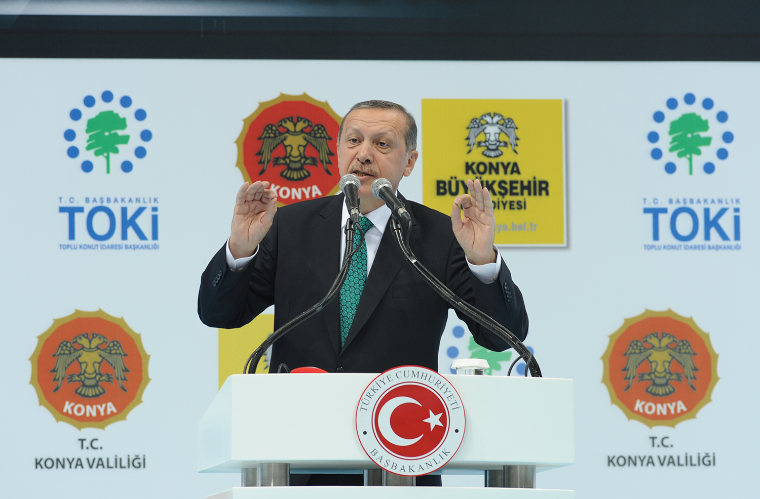 Başbakan Erdoğan Konya'da Toplu Açılış Törenine Katıldı