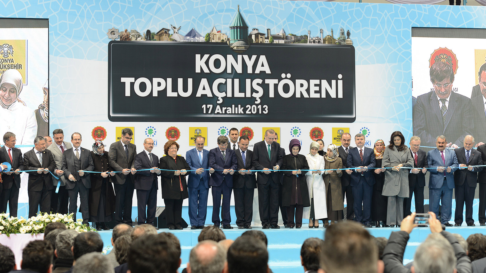Başbakan Erdoğan Konya'da Toplu Açılış Törenine Katıldı