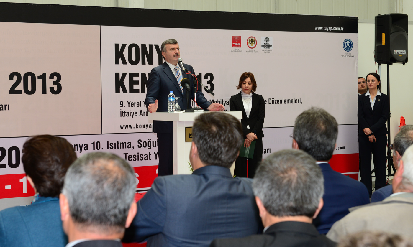 9. Yerel Yönetim İhtiyaçları Fuarı Açıldı
