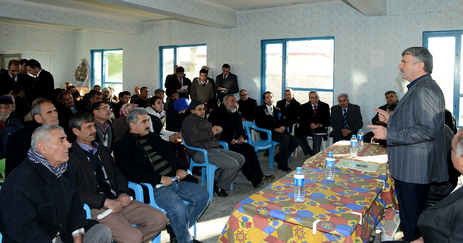 Başkan Akyürek, Çumra İlçesi'nin Beldelerini Ziyaret Etti