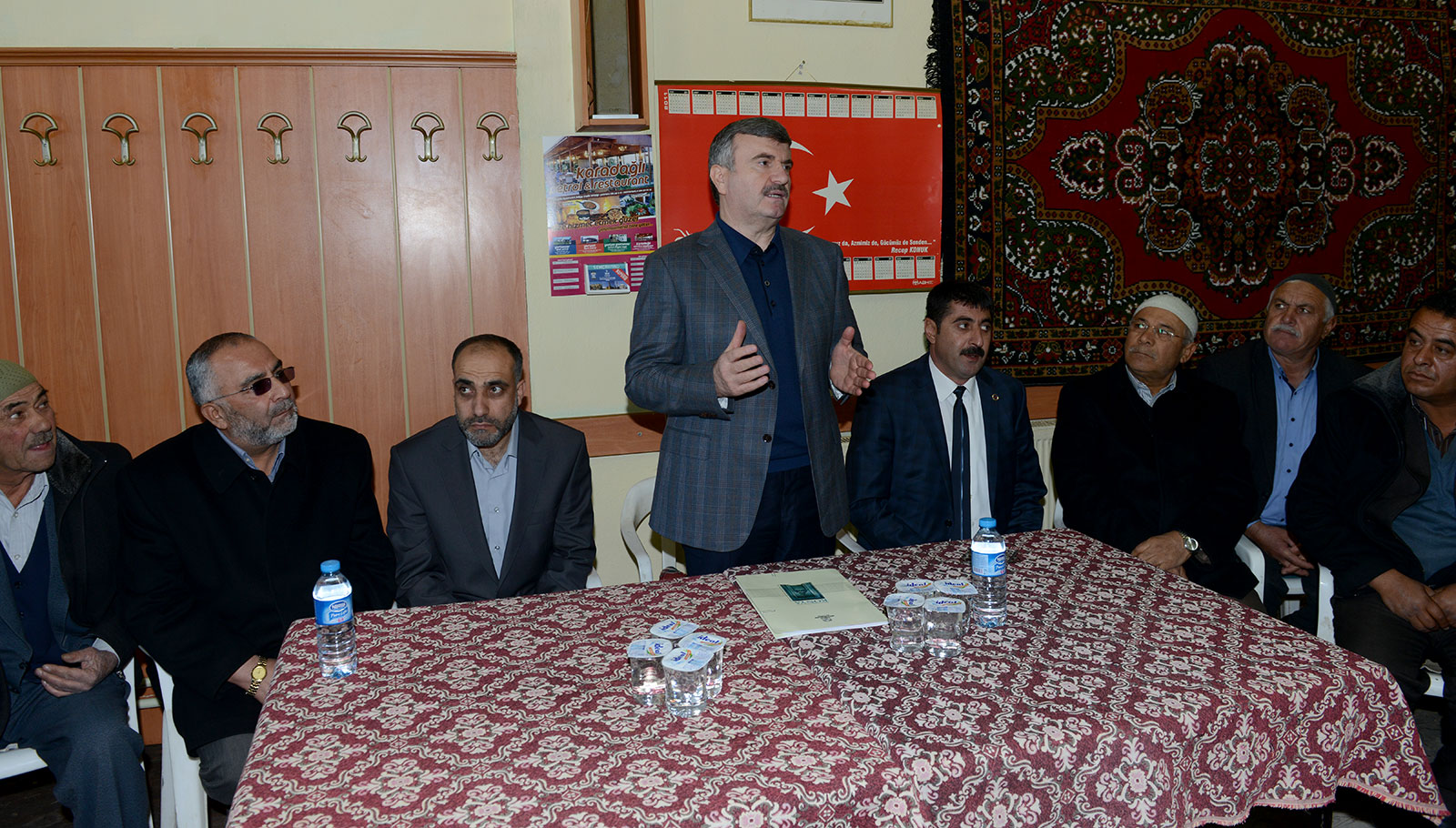 Başkan Akyürek, Çumra İlçesi'nin Beldelerini Ziyaret Etti