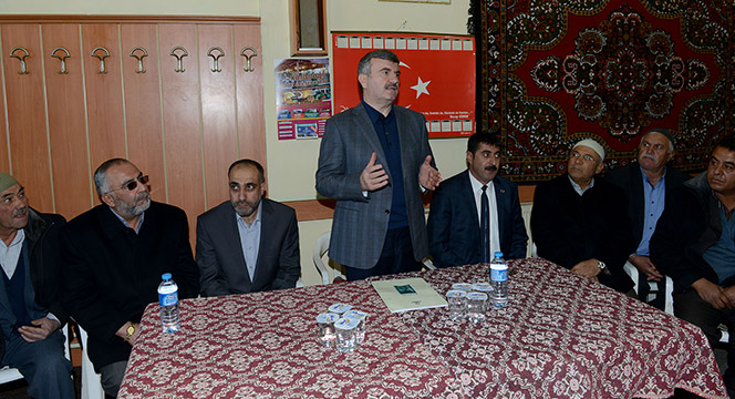 Başkan Akyürek, Çumra İlçesi'nin Beldelerini Ziyaret Etti