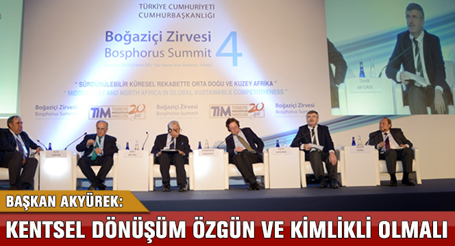 Kentsel Dönüşüm Özgün ve Kimlikli Olmalı