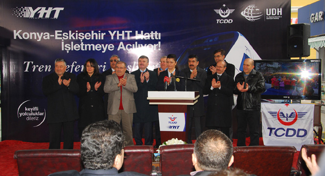 Eskişehir-Konya YHT Seferleri Başladı