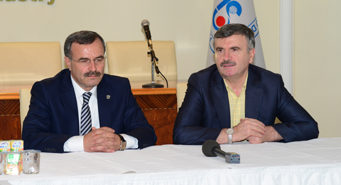 Başkan Akyürek KSO Başkanı Kütükcü'yü Tebrik Etti