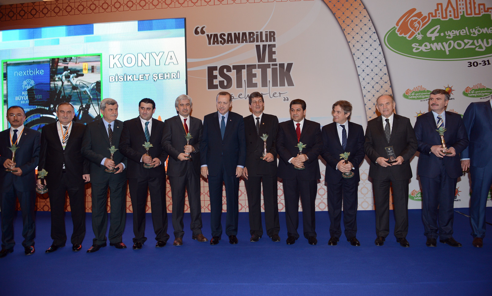 AK Parti Yaşanabilir ve Estetik Şehirler Yarışması Birincisi Konya 