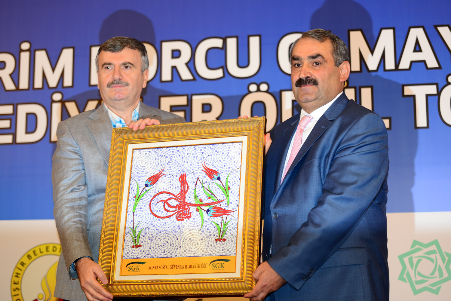 SGK'ya Prim Borcu Olmayan Konya Büyükşehir'e Ödül