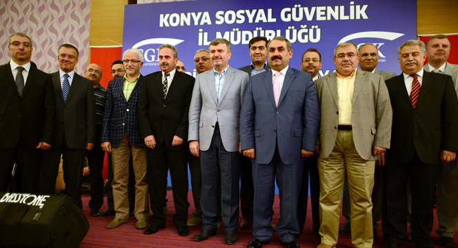SGK'ya Prim Borcu Olmayan Konya Büyükşehir'e Ödül