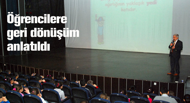 Öğrencilerde Çevre Bilinci Geliştiriliyor