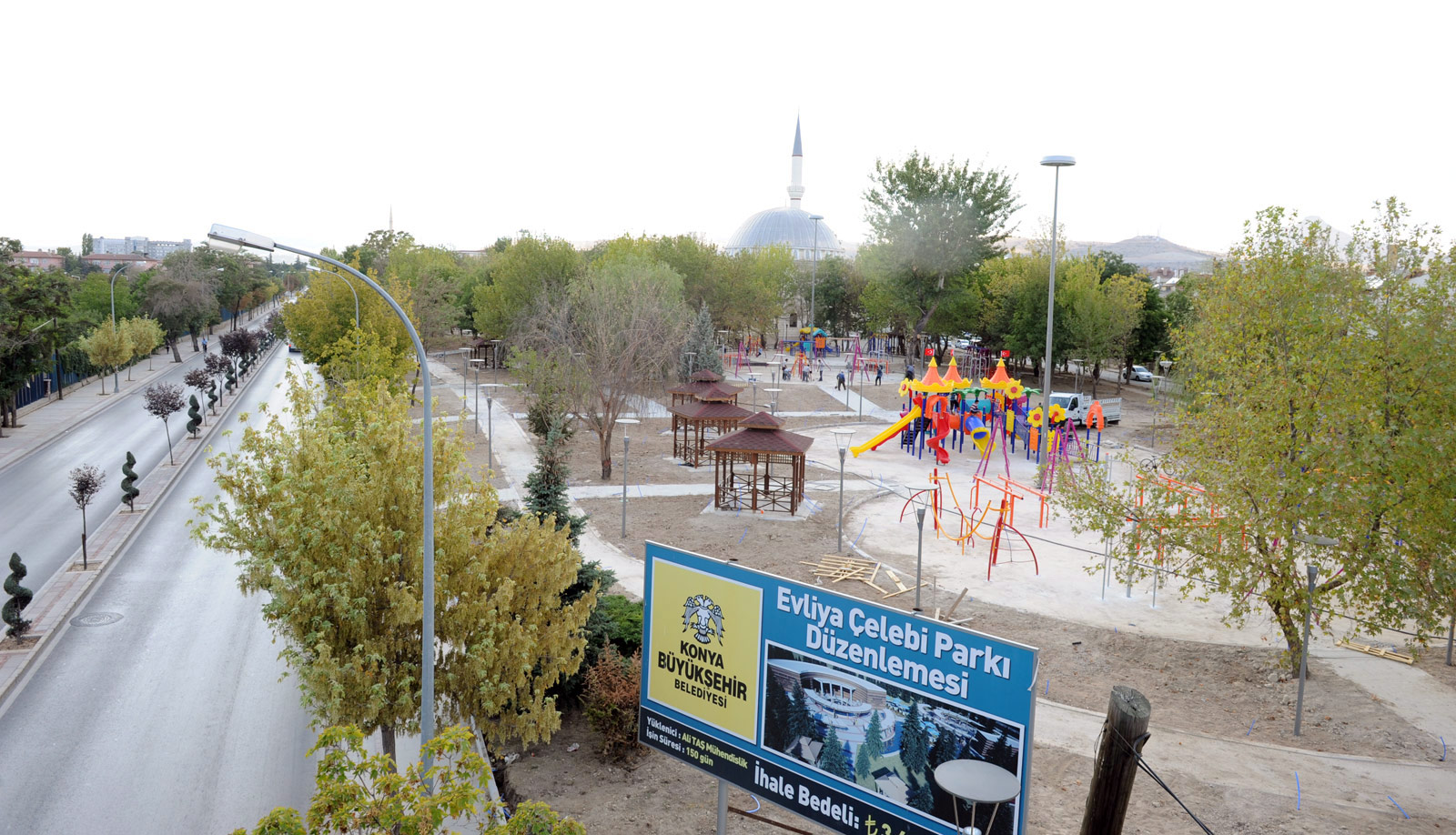 Büyükşehir'den Meram'a Bir Park Daha