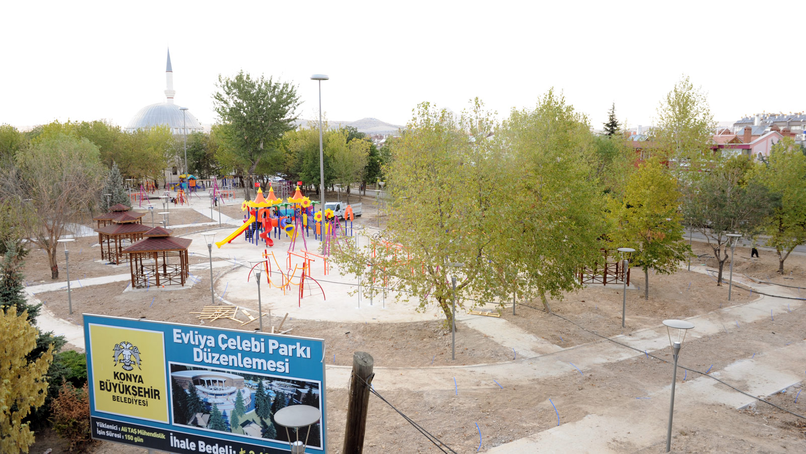Büyükşehir'den Meram'a Bir Park Daha