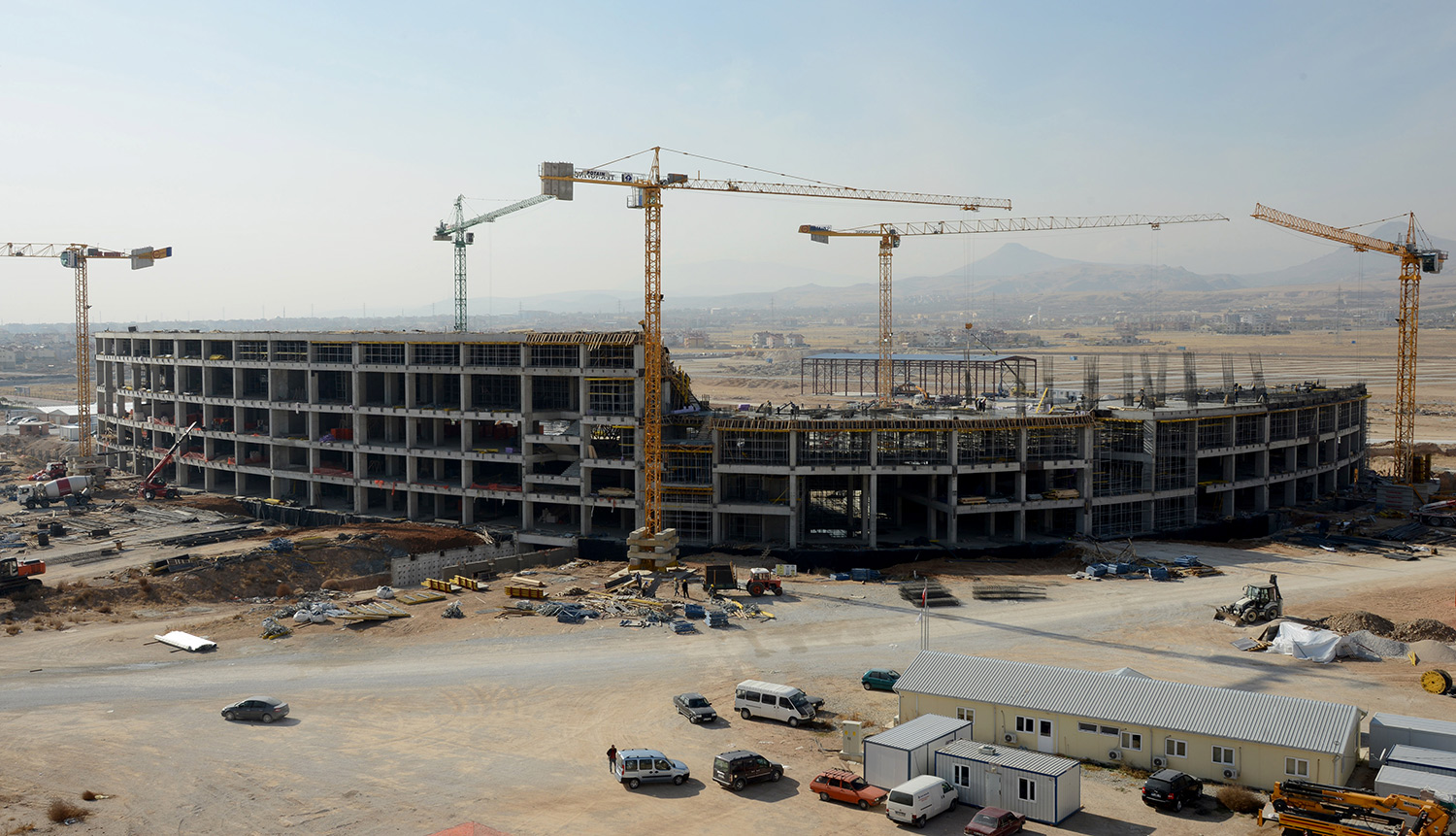 Yeni Stadyumun Yapımı Hızla İlerliyor
