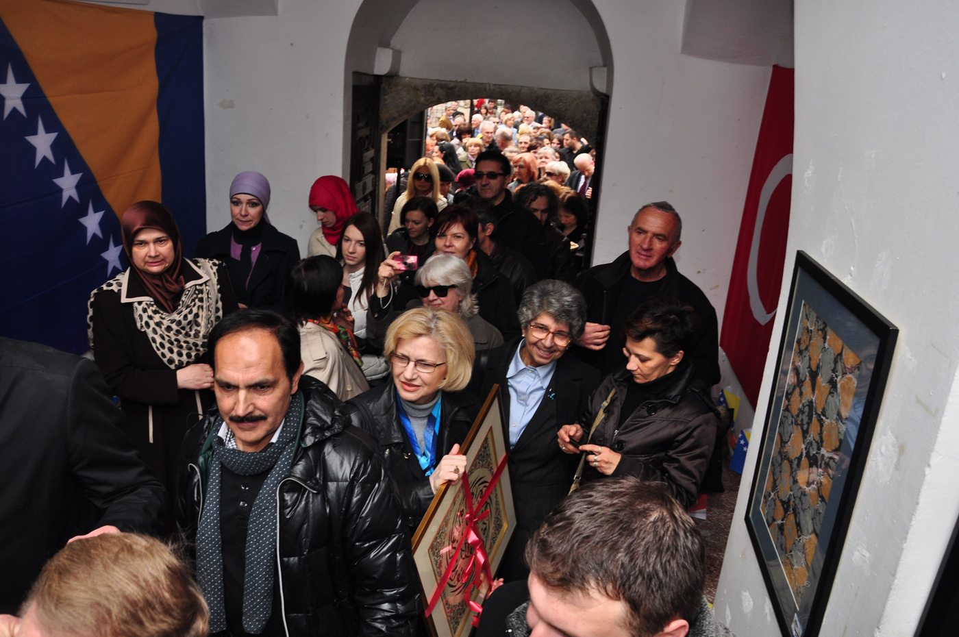 Saraybosna KOMEK, Kurtuluş Günü'nde Sergi Açtı