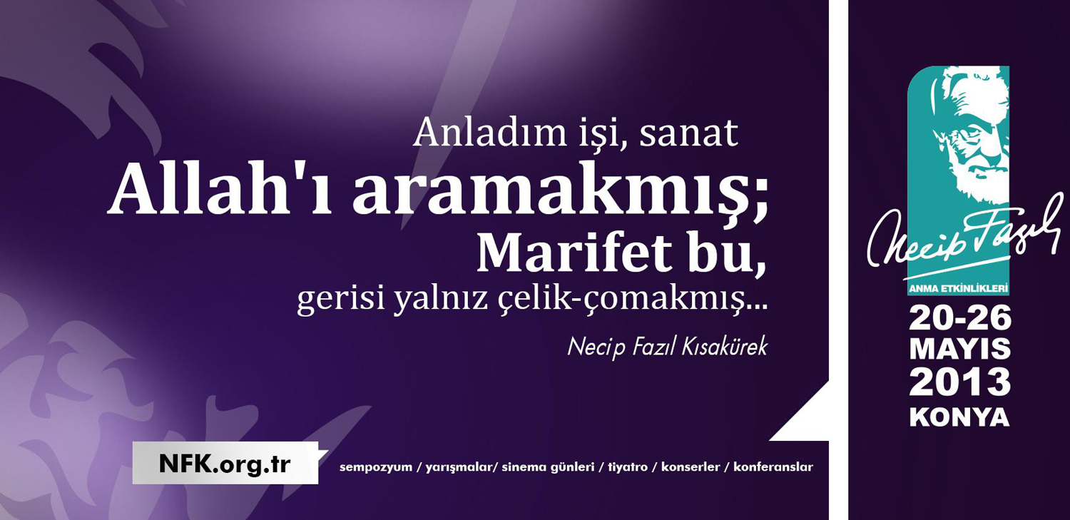 Necip Fazıl, Kitaplarla Anılacak