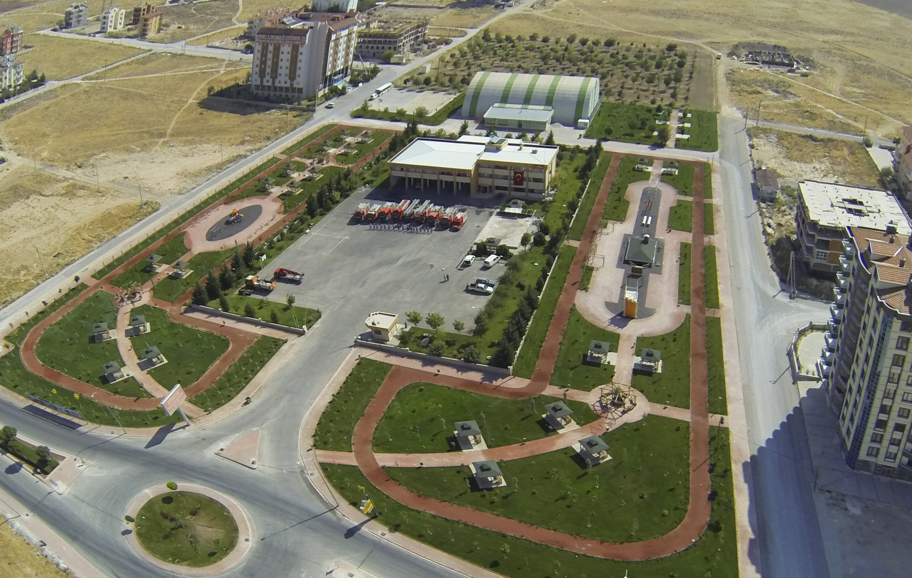 İtfaiye Eğitim Parkı Hizmete Açıldı