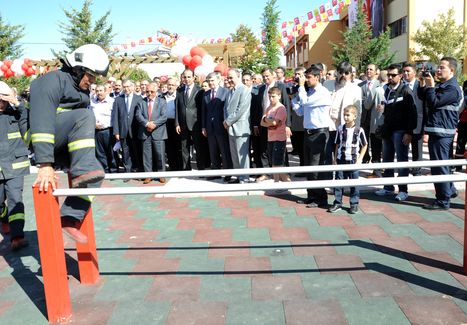 İtfaiye Eğitim Parkı Hizmete Açıldı