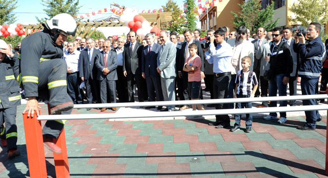 İtfaiye Eğitim Parkı Hizmete Açıldı