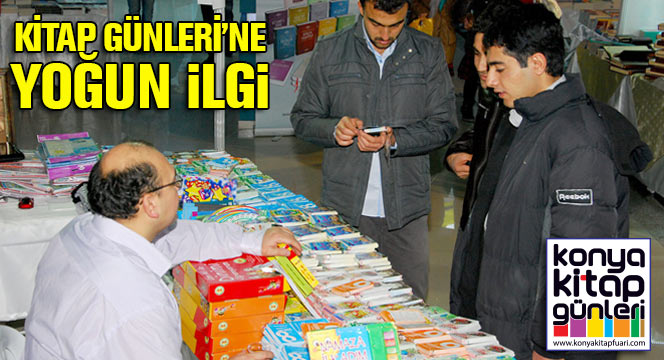Konya Kitap Günleri Yoğun İlgi Görüyor