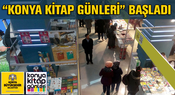 Konya Kitap Günleri Açıldı