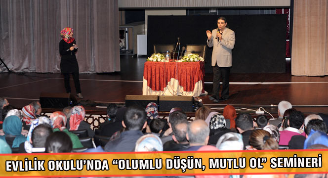 Evlilik Okulu'nda 'Olumlu Düşün, Mutlu Ol' Semineri