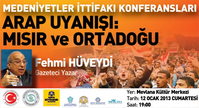 Mısırlı Yazar Fehmi Hüveydi Arap Uyanışını Anlatacak
