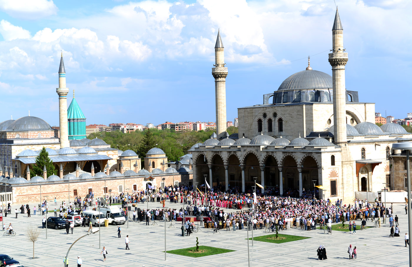 Hazreti Mevlana'nın Konya'yı Teşrif Etkinlikleri İlgi Görüyor