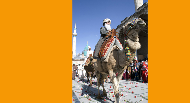 Hazreti Mevlana ve Ailesi 785. Kez Sevgiyle Karşılandı