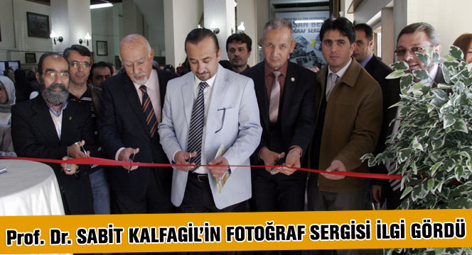 Prof. Sabit Kalfagil'in Fotoğraf Sergisi İlgi Gördü