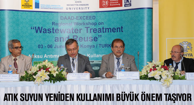 Bilim İnsanları Atık Suyun Yeniden Kullanımını Konuşuyor