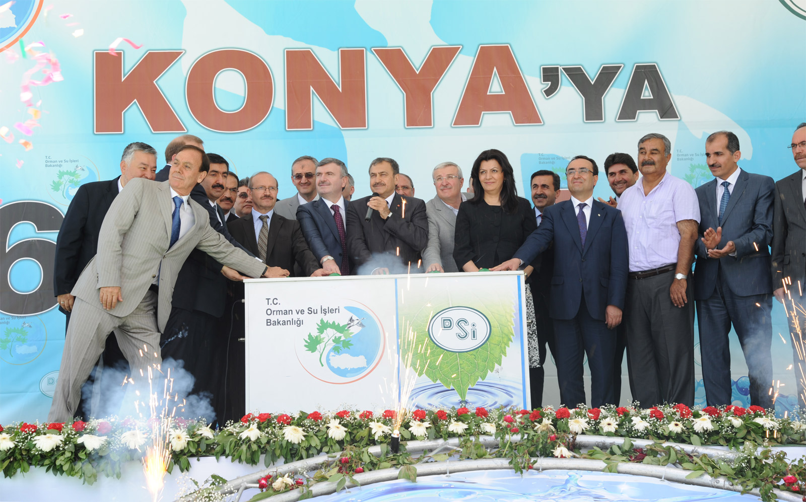 50 Yıllık İçme Suyunu Garanti Altına Alacak İsale Hattının Temeli Atıldı