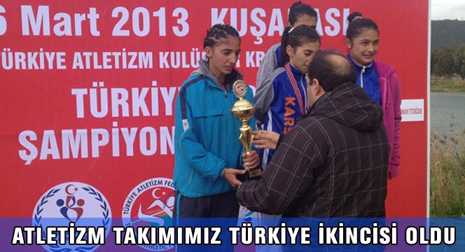 Atletizm Takımımız Türkiye İkincisi Oldu