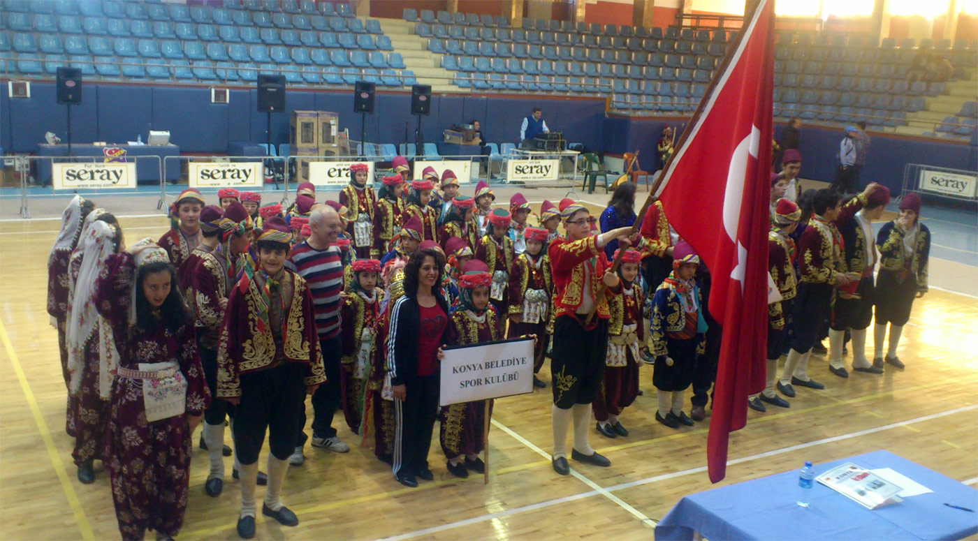 Halk Oyunları Ekibimiz Konya Birincisi Oldu