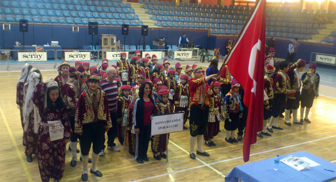 Halk Oyunları Ekibimiz Konya Birincisi Oldu