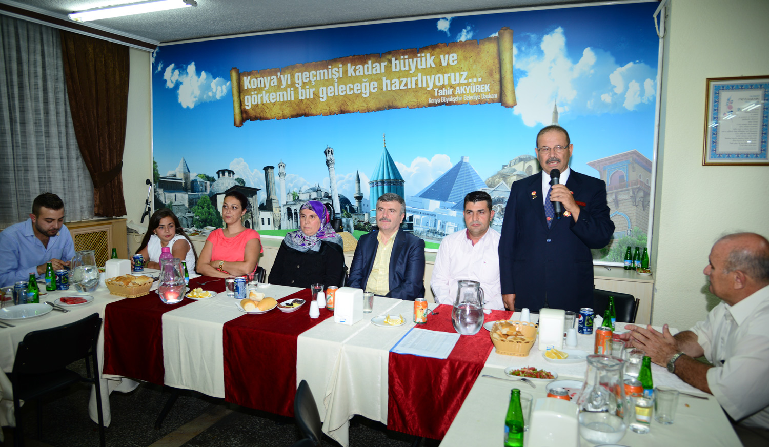 Başkan Akyürek İlk İftarı Şehit Aileleri ve Gazilerle Yaptı